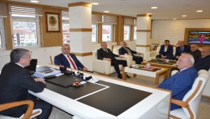 Havza Belediye Başkanı Özdemir'e ziyaret