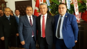 Havza Belediyesinde devir teslim töreni