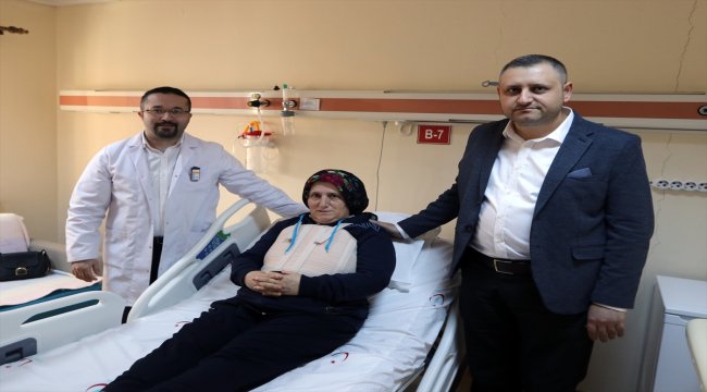 Kalbinden 24 santimetrelik tümör çıkartıldı