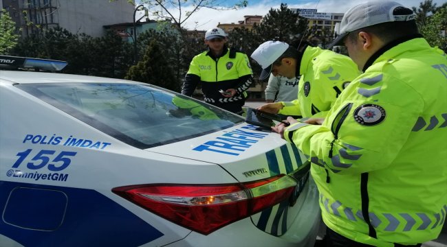 Karabük'te emniyet kemeri denetimi