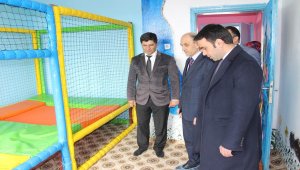 Köy okulunda hobi evi açıldı