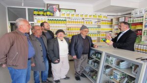 Ladik Ziraat Odasından çiftçilere zirai ilaç