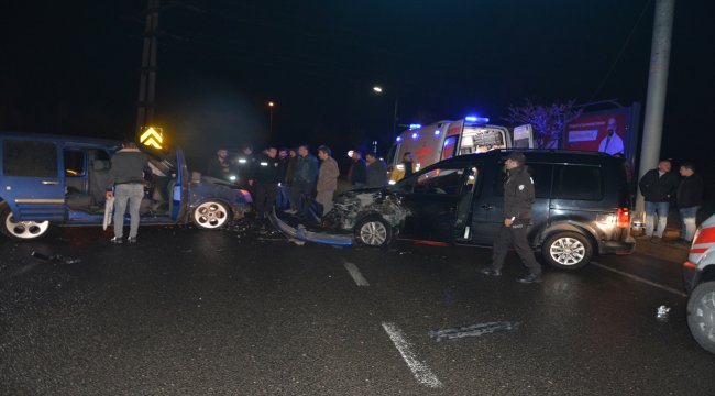 Ordu'da trafik kazası: 7 yaralı