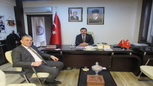 OSB Müdürü Uzun'dan Kaymakam Koşal'a ziyaret