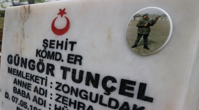 Polislerden şehide vefa
