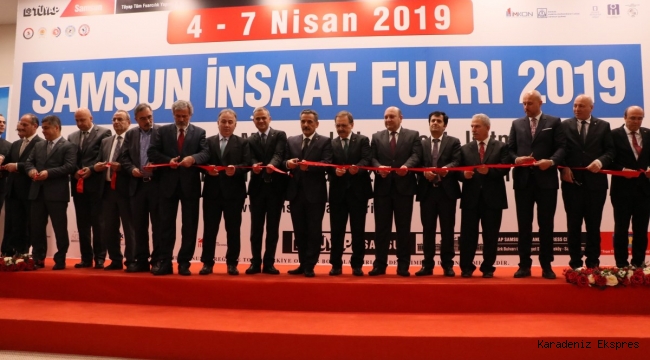 Samsun 5. İnşaat Fuarı açıldı
