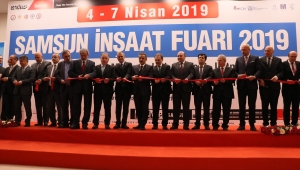 Samsun 5. İnşaat Fuarı açıldı