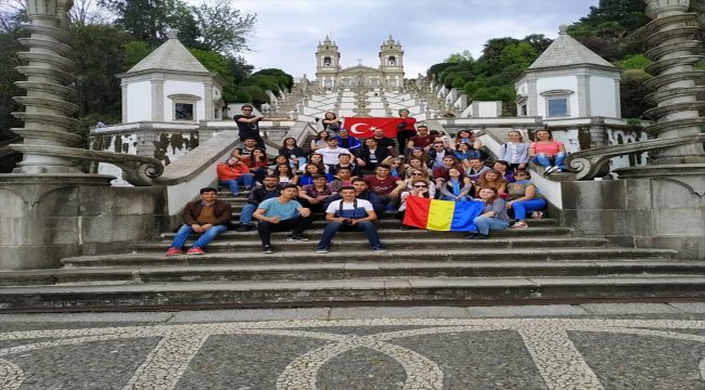 Şehit Erkut Yılmaz MTAL öğrencileri staj için Portekiz'de