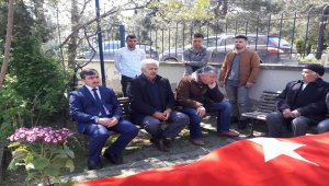Şehit Satılmış Şahin kabri başında dualarla anıldı