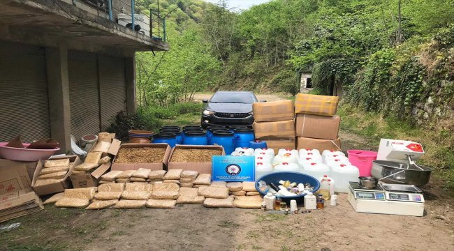 Trabzon'da kaçakçılık operasyonu