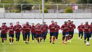 Trabzonspor'da Evkur Yeni Malatyaspor maçı hazırlıkları
