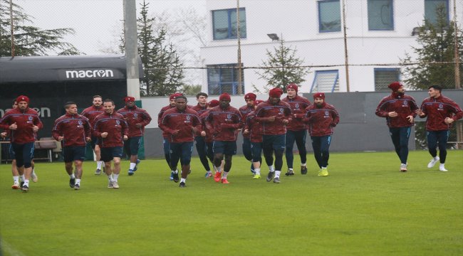 Trabzonspor'da Yeni Malatyaspor maçı hazırlıkları başladı
