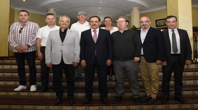 19 Mayıs Gazeteciler Cemiyeti'nden Demir'e ziyaret