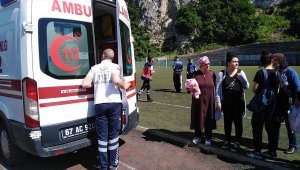 Ambulans helikopter bir aylık bebek için havalandı