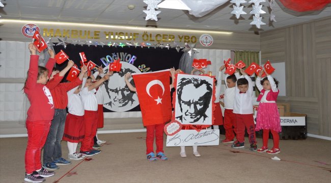 Anaokulu öğrencilerinden 