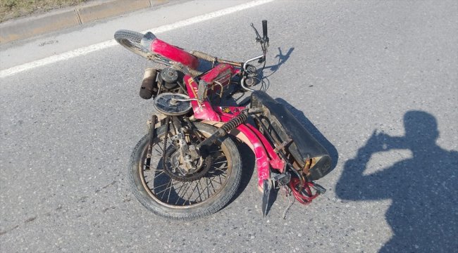 Bafra'da trafik kazası: 1 yaralı