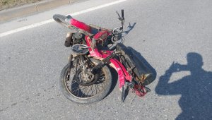 Bafra'da trafik kazası: 1 yaralı