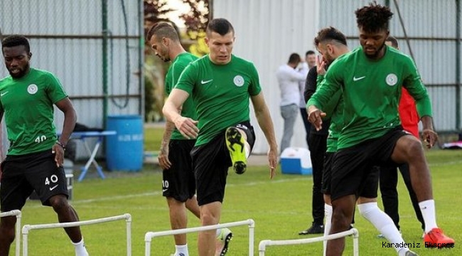 Çaykur Rizespor'da Galatasaray maçı hazırlıkları