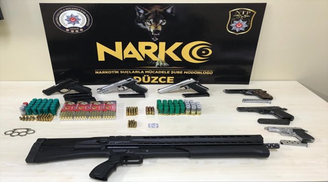 Düzce'deki suç örgütü operasyonu