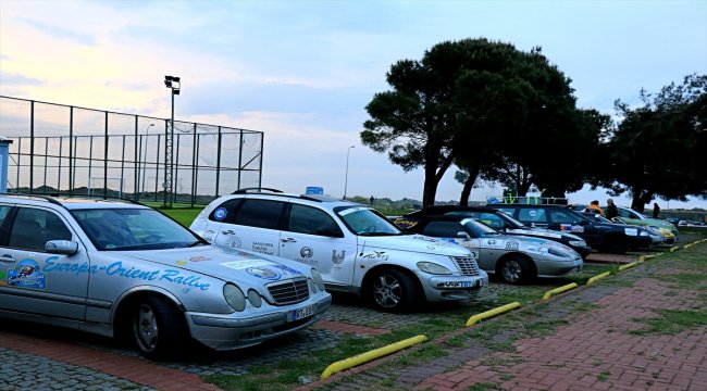 Europa-Orient/Doğu-Batı Dostluk ve Barış Rallisi Samsun'a ulaştı