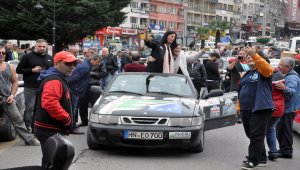 Europa-Orient/Doğu-Batı Dostluk ve Barış Rallisi Zonguldak'ta