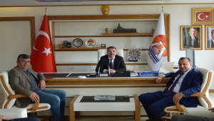 HASTOP'tan Başkan Özdemir'e ziyaret
