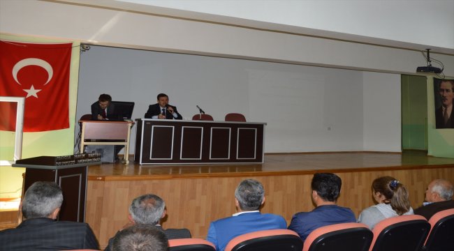 Havza'da muhtarlara eğitim veriliyor