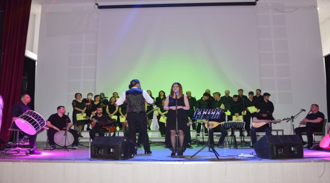 Havza’da Türk halk müziği konseri