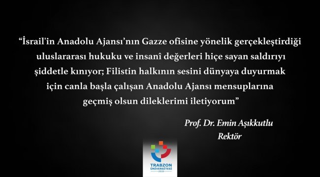 İsrail'in AA ofisinin de olduğu binayı vurması