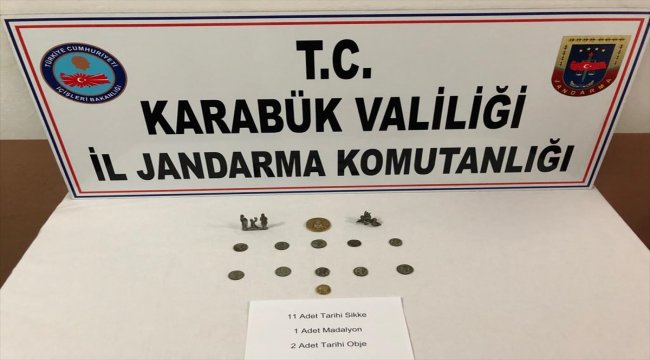 Karabük'te tarihi eser kaçakçılığı operasyonu