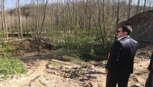 Kavak'ta doğal gaz çalışmaları sürüyor