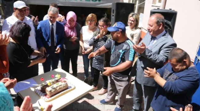 Kaymakam Doğan engelli vatandaşlarla bir araya geldi