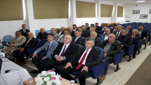Muhtarlara eğitim ve bilgilendirme toplantısı