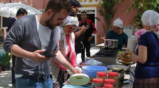 Ordu'nun yöresel lezzetleri tanıtılıyor