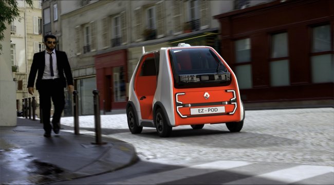 Renault'tan hızlı ulaşım ve kurye hizmetine yönelik konsept araç