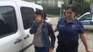 Tartıştığı kocasını bıçakla yaraladığı iddiası