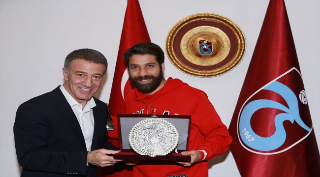 Trabzonspor'da Olcay Şahan ve Ibanez'e veda töreni yapıldı