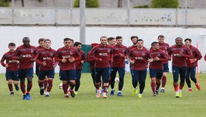 Trabzonspor, Kayserispor maçı hazırlıklarını sürdürdü