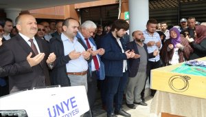 Ünye Belediye personeli Gümüş toprağa verildi