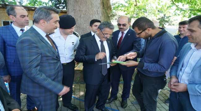 Vali Kaymak tarihi camideki restorasyon çalışmalarını inceledi