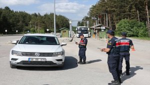 Abant'ta jandarmadan bayram uygulaması
