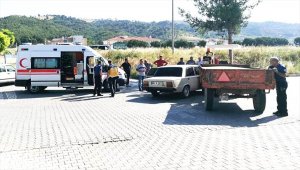 Amasya'da trafik kazası: 2 yaralı