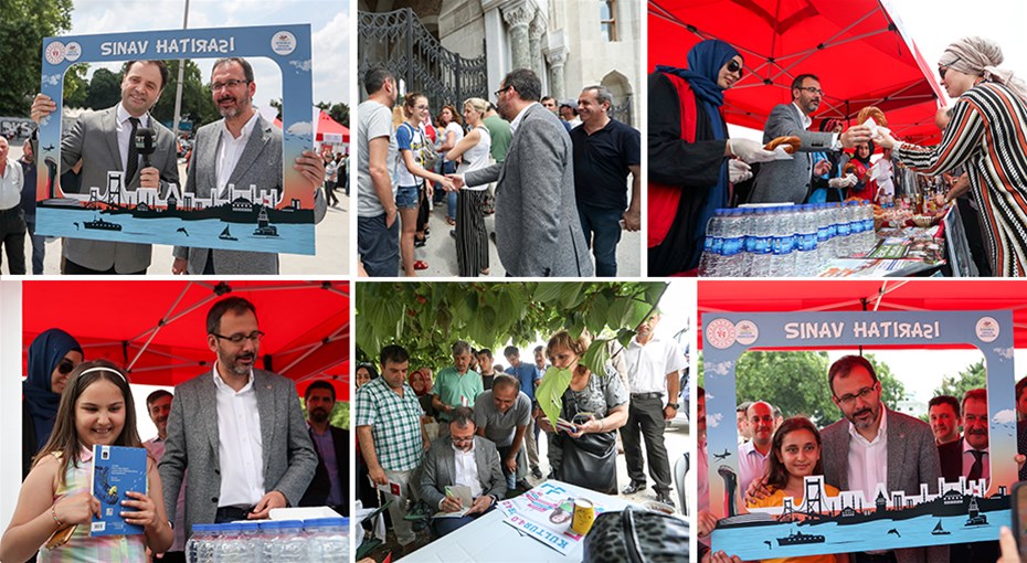 Bakan Kasapoğlu öğrencilere moral verdi