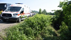 Bolu'da trafik kazası: 2 yaralı