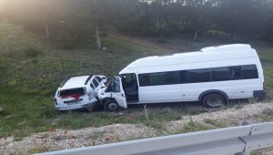 Bolu'da trafik kazası: 6 yaralı