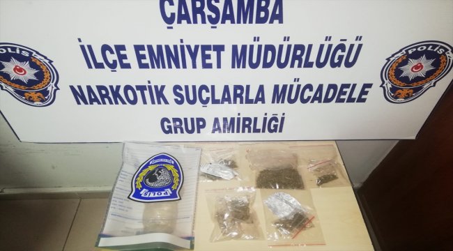 Çarşamba'da uyuşturucu operasyonu
