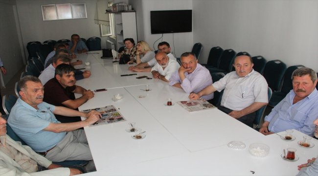 CHP Havza İlçe Başkanlığında bayramlaşma