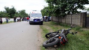 Düzce'de trafik kazası: 1 ölü, 1 yaralı