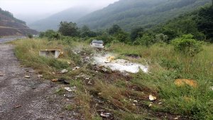 Düzce'de trafik kazası: 3 yaralı