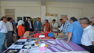 Giresun'da, Halk Eğitim Merkezlerinin sergileri açıldı
